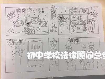 初中学校法律顾问总结 初中学校法律顾问总结