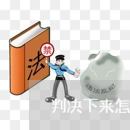 判决下来怎么协商分期还款/2023110916959