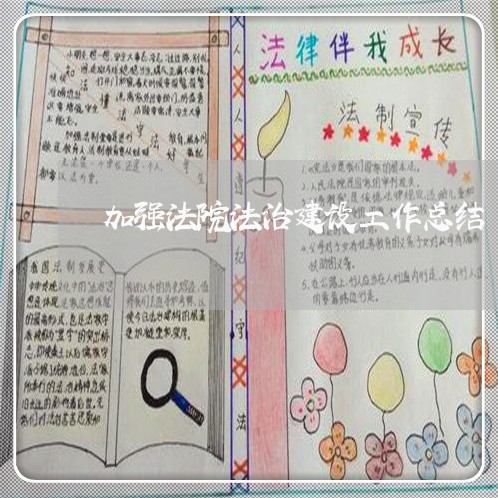 加强法院法治建设工作总结