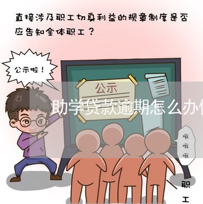 助学贷款逾期怎么办信用卡/2023042395162