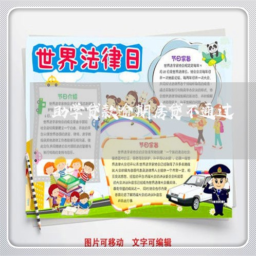 助学贷款逾期房贷不通过/2023042004148