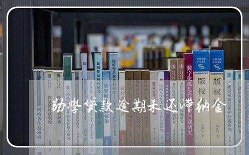 助学贷款逾期未还滞纳金