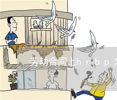 劳动合同上hrbp怎么写/2023022741694