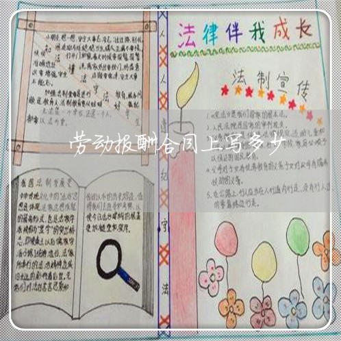 劳动报酬合同上写多少/2023041004605 劳动报酬合同上写多少/2023041004605