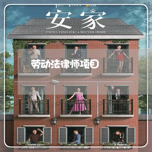 劳动法律师项目 劳动法律师项目