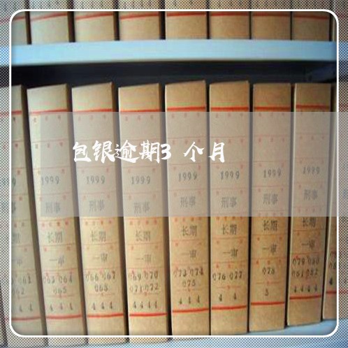 包银逾期3个月