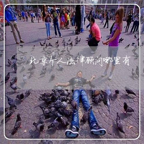 北京个人法律顾问哪里有/2023061815825