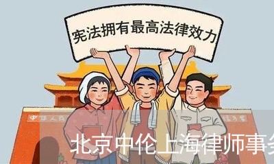 北京中伦上海律师事务所南锦林/2023041552726