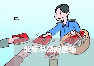 北京书法院唐海