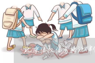 北京债权债务转让律师咨询