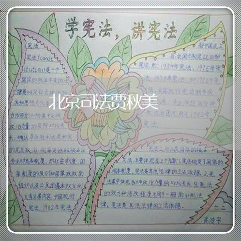 北京司法贾秋美 北京司法贾秋美