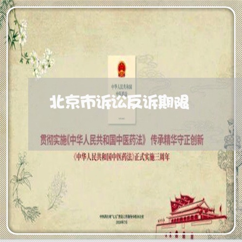 北京市诉讼反诉期限 北京市诉讼反诉期限