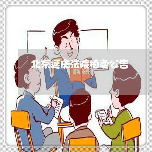北京延庆法院拍卖公告