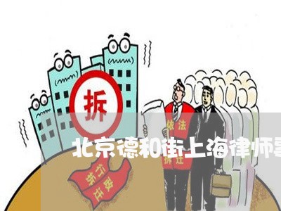 北京德和街上海律师事务所律师/2023041529502