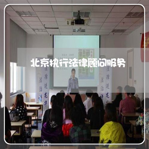 北京执行法律顾问服务/2023061771827