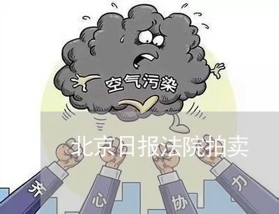 北京日报法院拍卖 北京日报法院拍卖