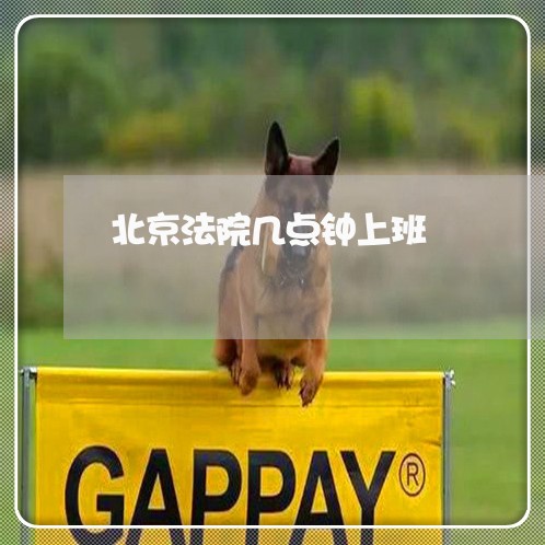北京法院几点钟上班 北京法院几点钟上班