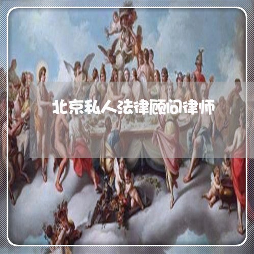 北京私人法律顾问律师/2023061769616