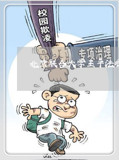 北京联合大学王平法律顾问/2023031415260