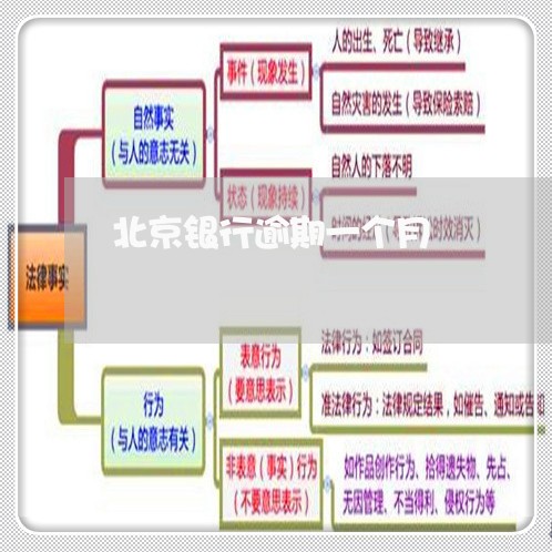北京银行逾期一个月