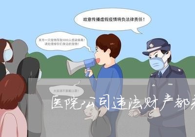 医院公司违法财产都充公
