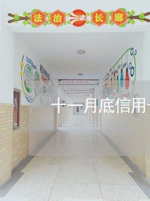 十一月底信用卡逾期总人数 十一月底信用卡逾期总人数