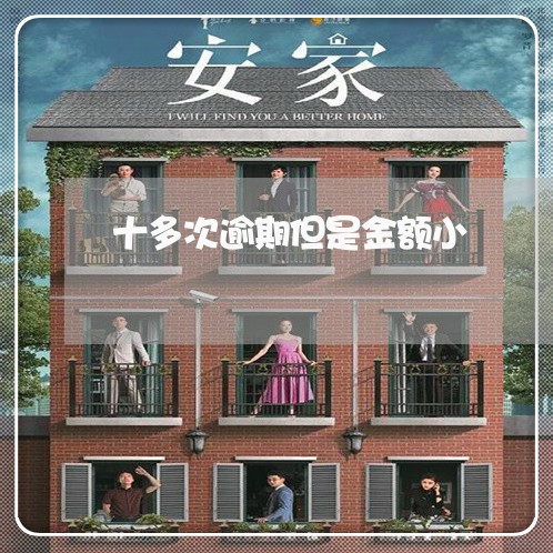 十多次逾期但是金额小