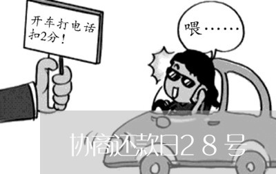 协商还款日28号/2023110769480