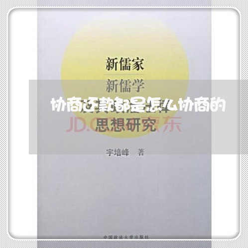 协商还款都是怎么协商的
