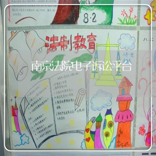 南京法院电子诉讼平台
