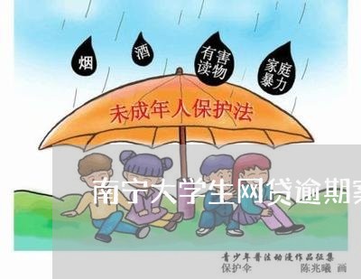 南宁大学生网贷逾期案件/2023120464824