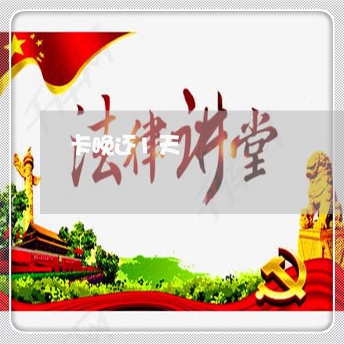 卡晚还1天/2023022484724