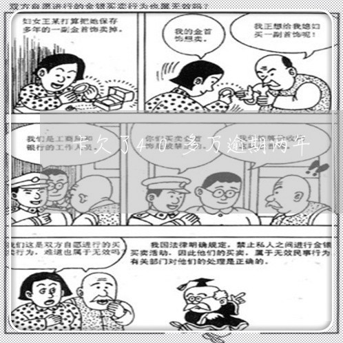 卡欠了40多万逾期两年/2023030159605