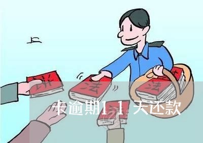 卡逾期11天还款 卡逾期11天还款