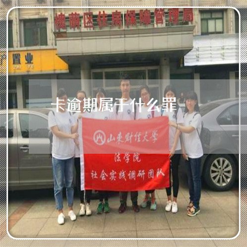 卡逾期属于什么罪