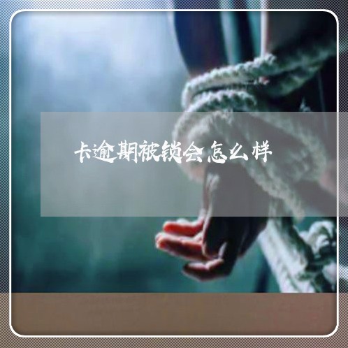 卡逾期被锁会怎么样 卡逾期被锁会怎么样