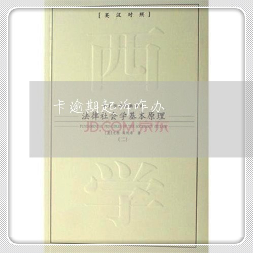 卡逾期起诉咋办