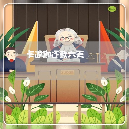 卡逾期还款六天 卡逾期还款六天