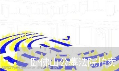 卧佛山公墓法院拍卖 卧佛山公墓法院拍卖