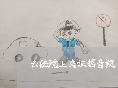 去法院上交证据音频