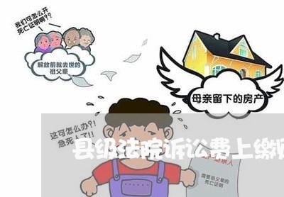 县级法院诉讼费上缴财政吗