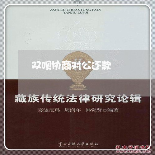 双呗协商对公还款/2023101795368