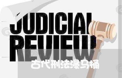古代刑法浸马桶 古代刑法浸马桶