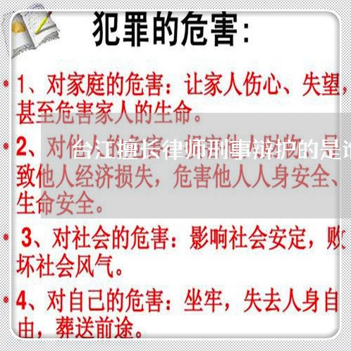台江擅长律师刑事辩护的是谁/2023060306928
