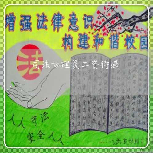 司法协理员工资待遇 司法协理员工资待遇
