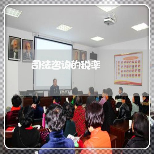 司法咨询的税率 司法咨询的税率