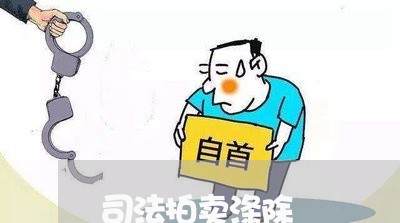 司法拍卖涤除