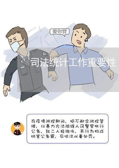 司法统计工作重要性 司法统计工作重要性