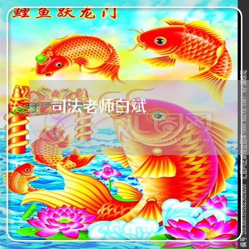司法老师白斌