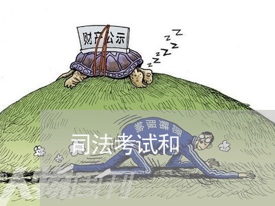 司法考试和 司法考试和